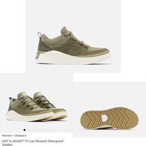 Sorel Olive Waterproof OUT N ABOUT Sneakers for Women